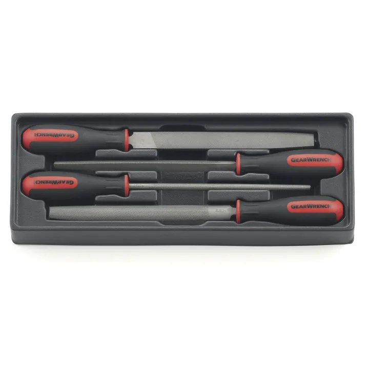 4 PC. 8" BASTARD FILE SET