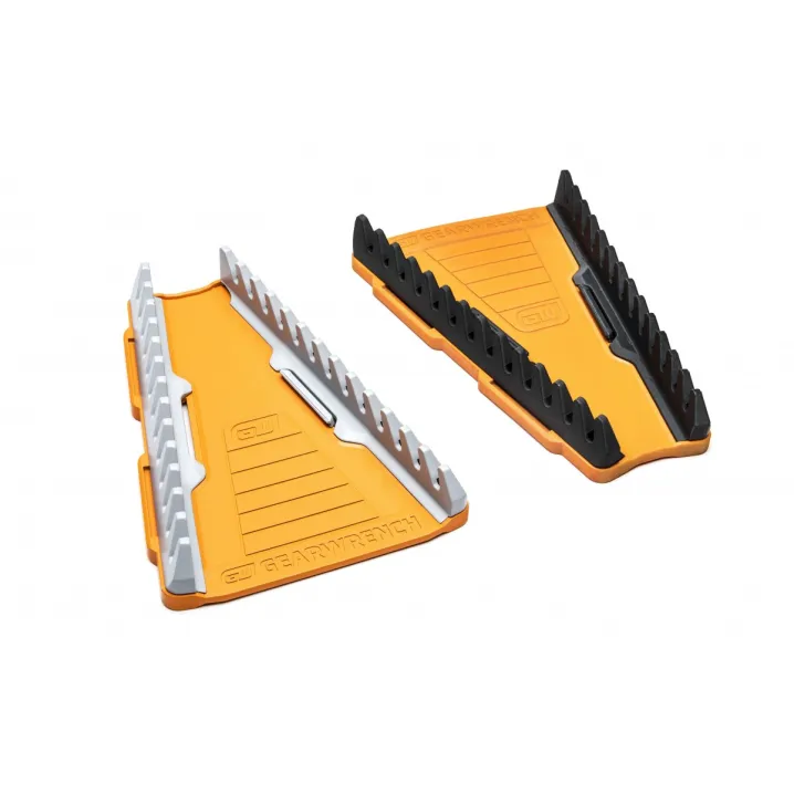 2 PC. 13 SLOT REVERSIBLE WRENCH RACK