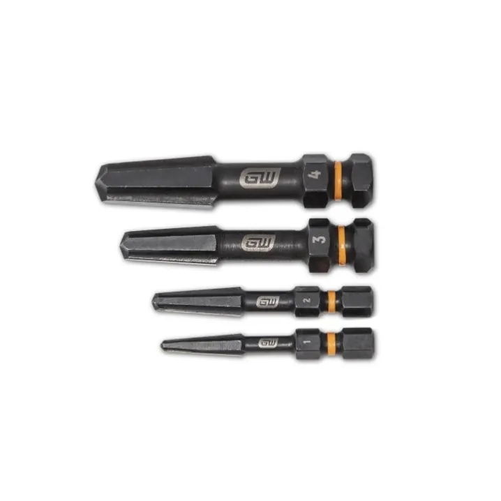 4 Piece Bolt Biter™ Screw Extractor Set