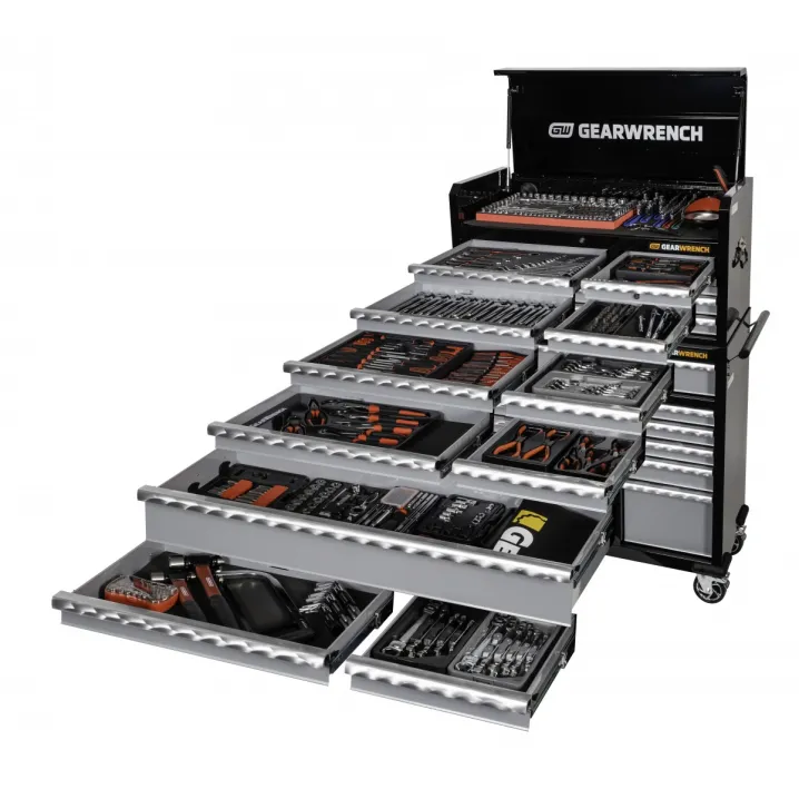 513 PC COMBINATION TOOL KIT + 42" TOOL CHEST & TROLLEY