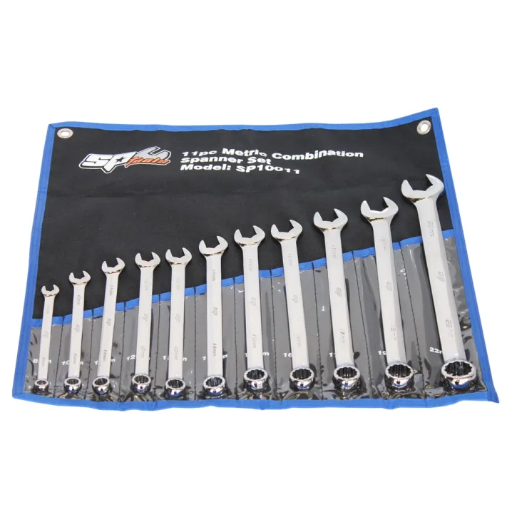 COMBINATION ROE SPANNER SET - METRIC - 11PC