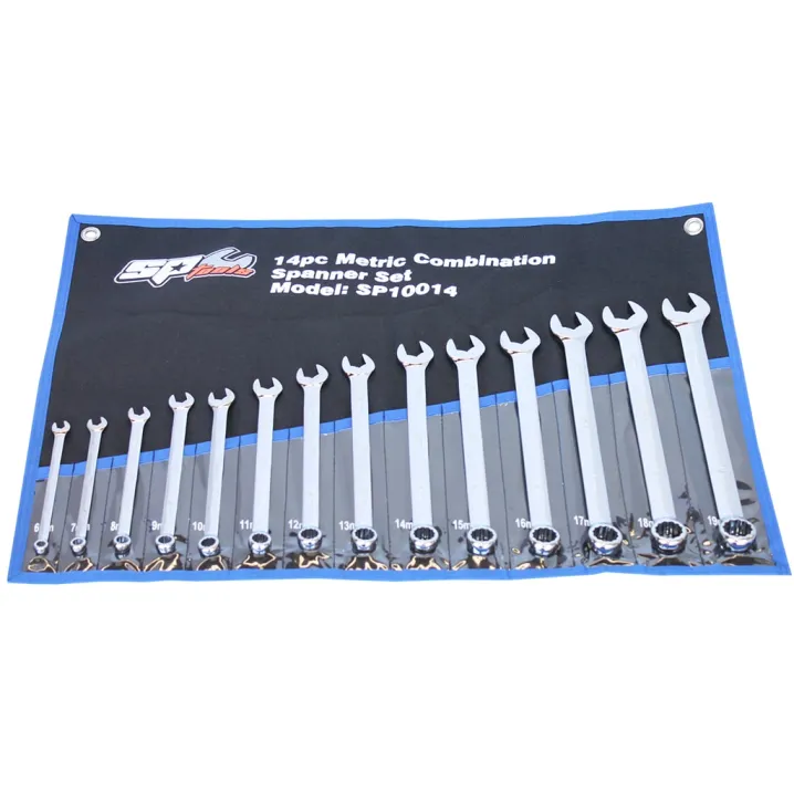 COMBINATION ROE SPANNER SET - METRIC - 14PC