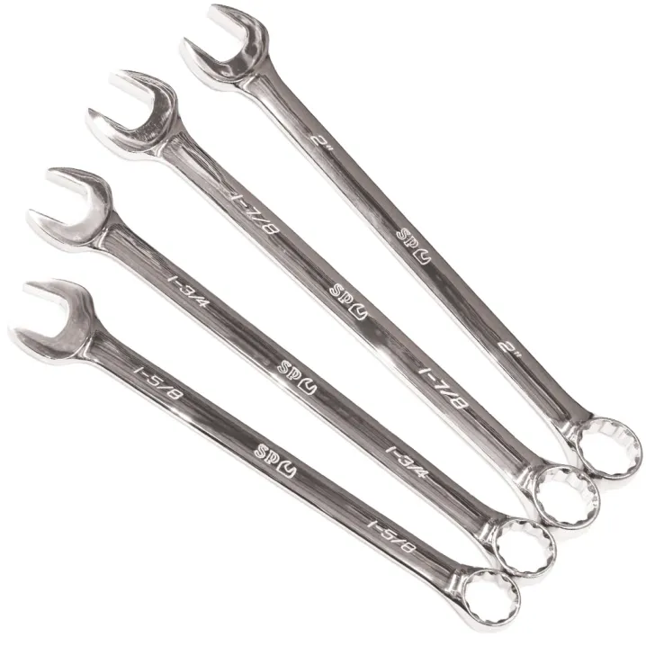 COMBINATION ROE SPANNER SET - JUMBO - SAE - 4PC
