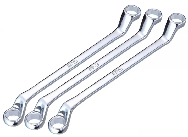 75° OFFSET BRAKE BLEEDER RING SPANNER SET - 3PC