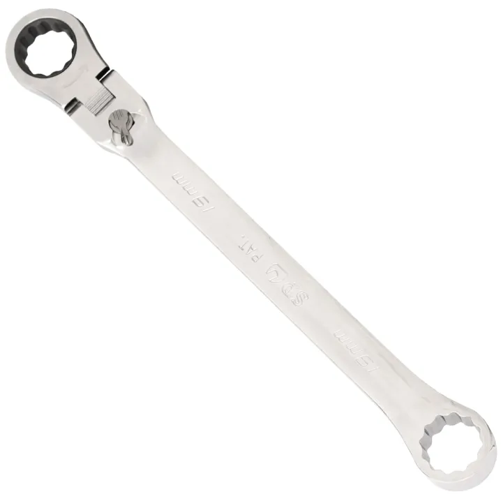 DOUBLE RING BOX GEAR DRIVE SPANNERS - LOCKING FLEX HEAD - METRIC - INDIVIDUAL - 13MM