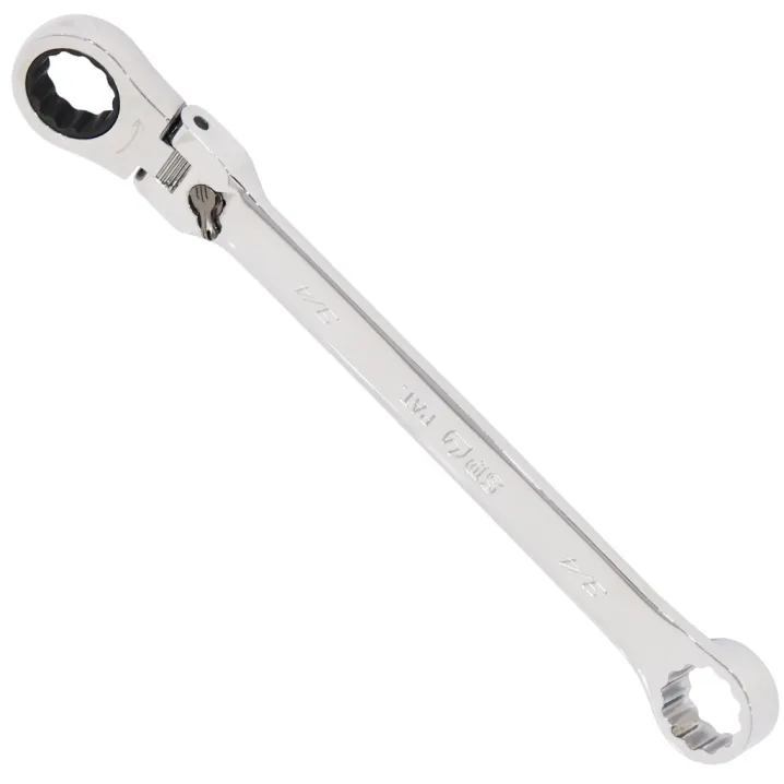 DOUBLE RING BOX GEAR DRIVE SPANNERS - LOCKING FLEX HEAD - SAE - INDIVIDUAL - 5/16
