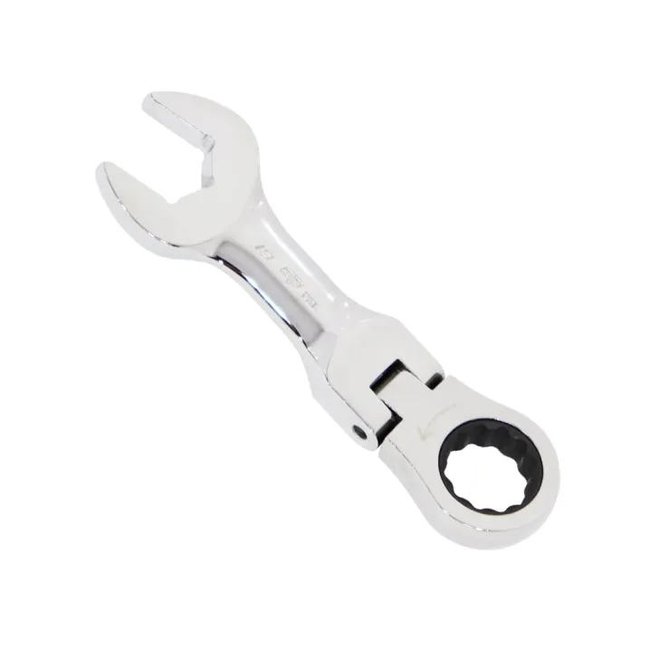 GEAR DRIVE QUAD DRIVE ROE SPANNERS - FLEX HEAD STUBBY - METRIC - INDIVIDUAL - 8MM