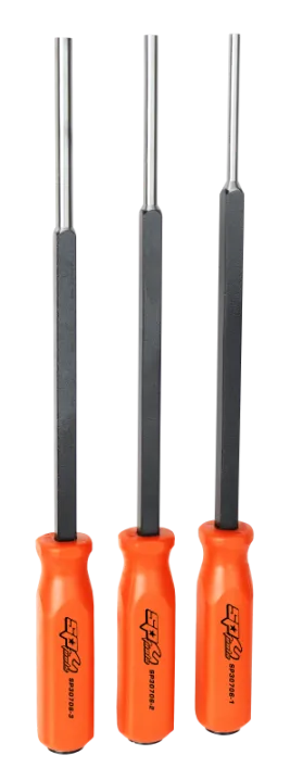 3PC Extended Reach Pin Punch Set