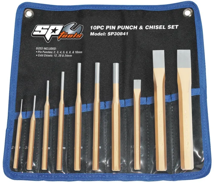 PUNCH & CHISEL SET - 10PC
