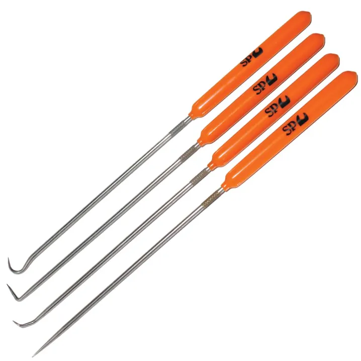 HOOK & PICK SET - MINI LONG - 4PC