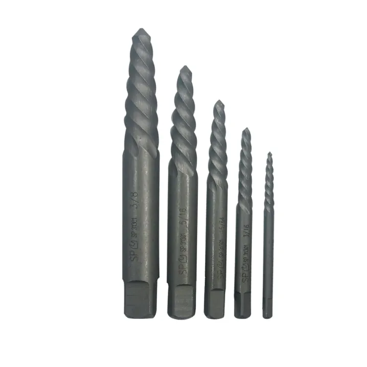 SCREW EXTRACTOR SET - SCREW TYPE - 5PC