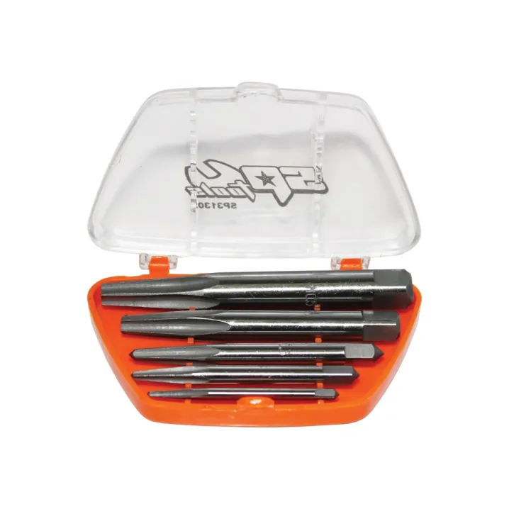 SCREW EXTRACTOR SET - STRAIGHT TYPE - 5PC