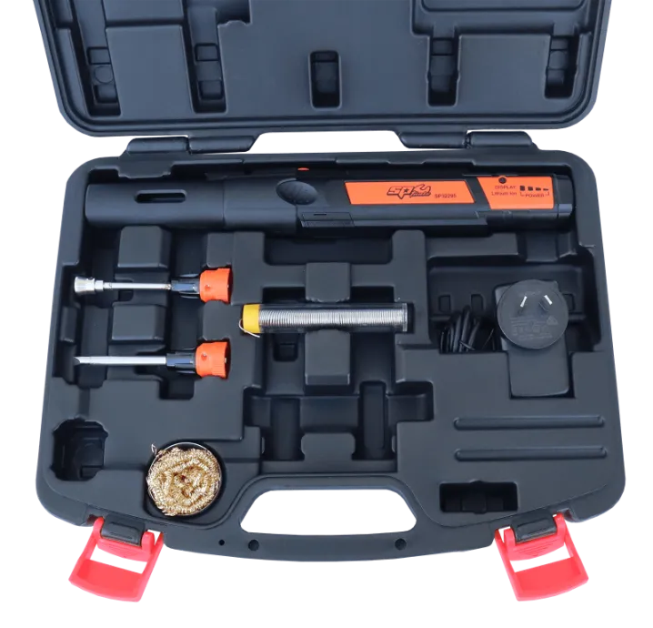90W LI-ION CORDLESS SOLDERING KIT + HEAT SHRINK FUNCTION