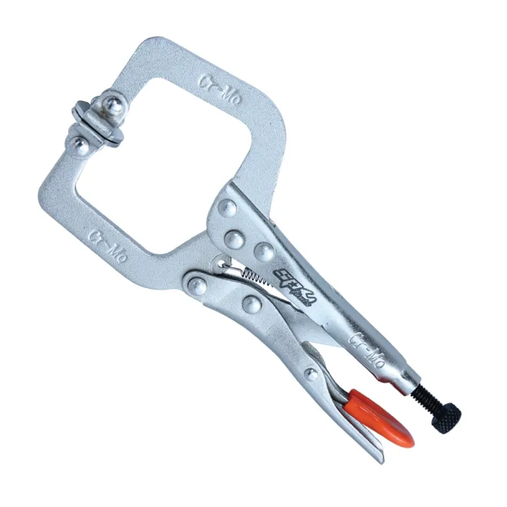 C-CLAMP LOCKING PLIERS - SWIVEL PAD - 150MM (6”)