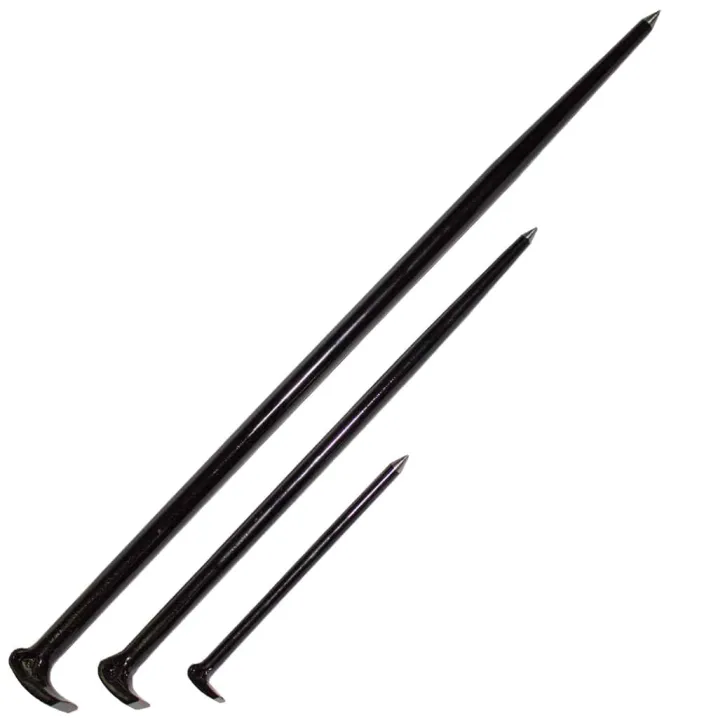 PRY BAR SET - ROLLING HEAD - 3PC