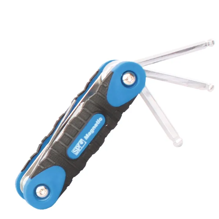 FOLDING MAGNETIC KEY SET - METRIC - 9 KEYS