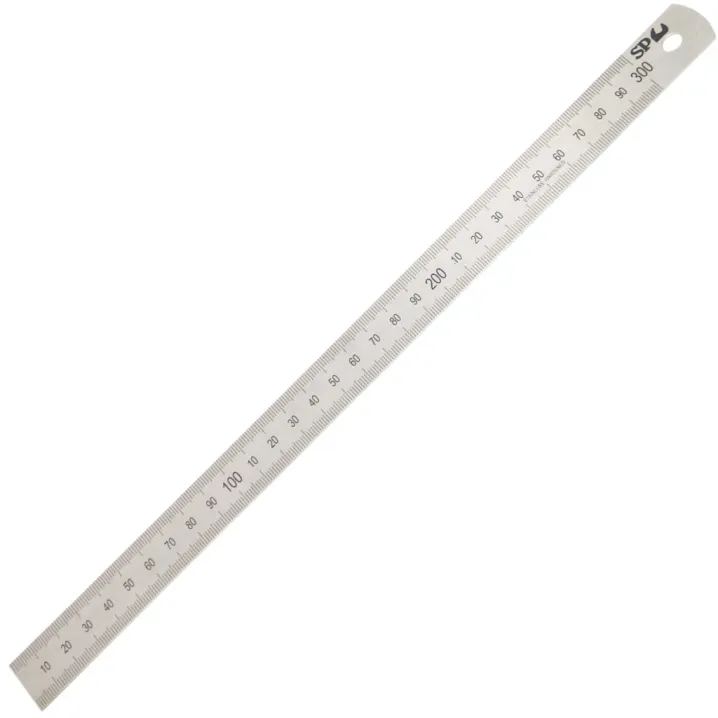 STAINLESS STEEL RULERS - METRIC/SAE - INDIVIDUAL - 150MM/6