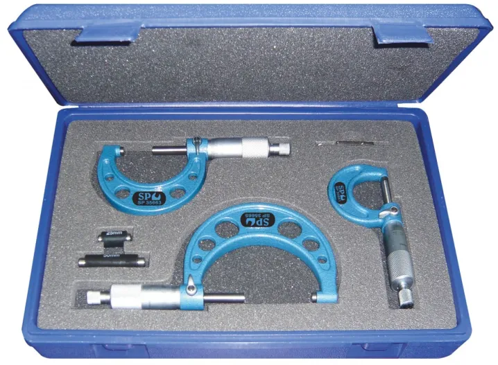 OUTSIDE MICROMETER SET - 3PC
