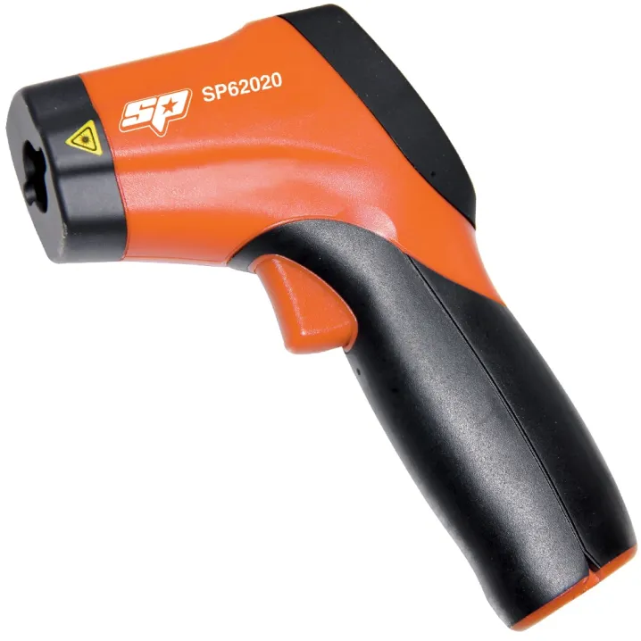 INFRARED LASER GUIDED THERMOMETER