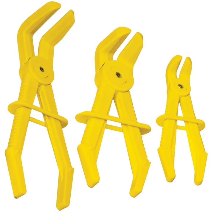 LINE CLAMP SET - 90° OFFSET - 3PC MULTI SIZE
