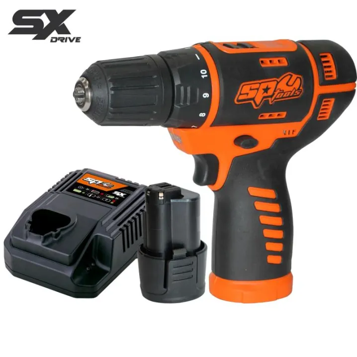12v 10mm 2 Speed Drill Driver - 2.5AH - SX Drive