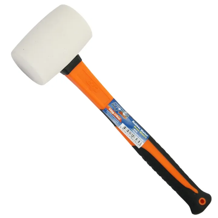 RUBBER MALLET - WHITE (454G/16OZ/1LBS)