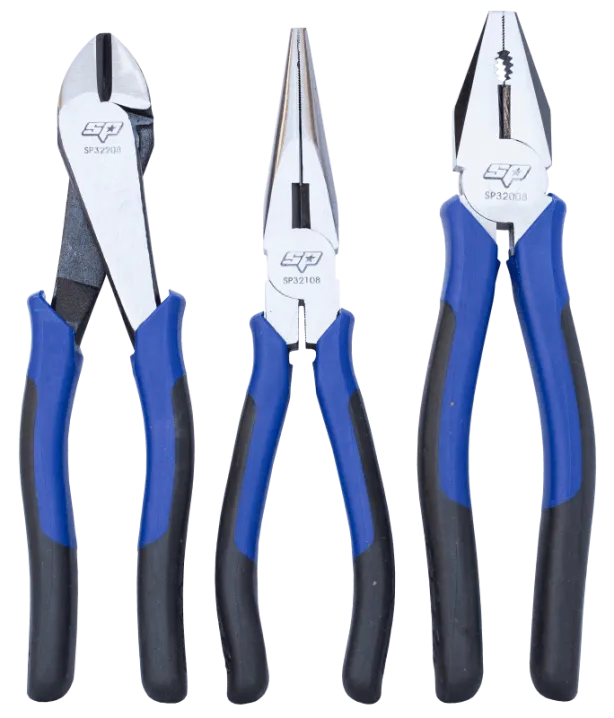 PLIER/CUTTER SET - HIGH LEVERAGE - 3PC