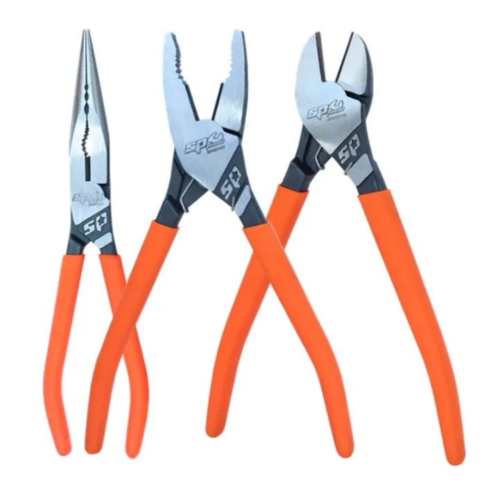 PLIER/CUTTER SET 3PCE - 200MM