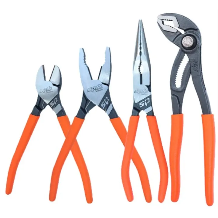 HEAVY DUTY PLIER/CUTTER SET 4PCE