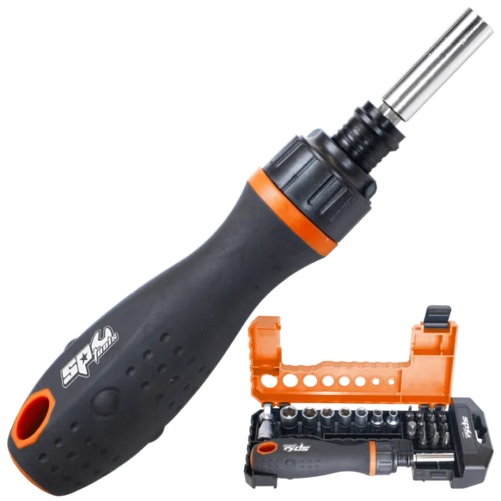 Ratchet Driver Socket & Bit Set - 25 PC