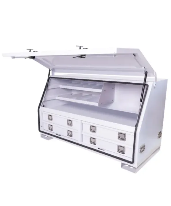 Truck/Ute Box - OFF Road Series - Heavy Duty - 4 Drawer - 1350mm Wide - White