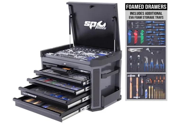 Tech Series Tool Kit - 305pc - Metric Only - Diamond Black -- BONUS EVAS