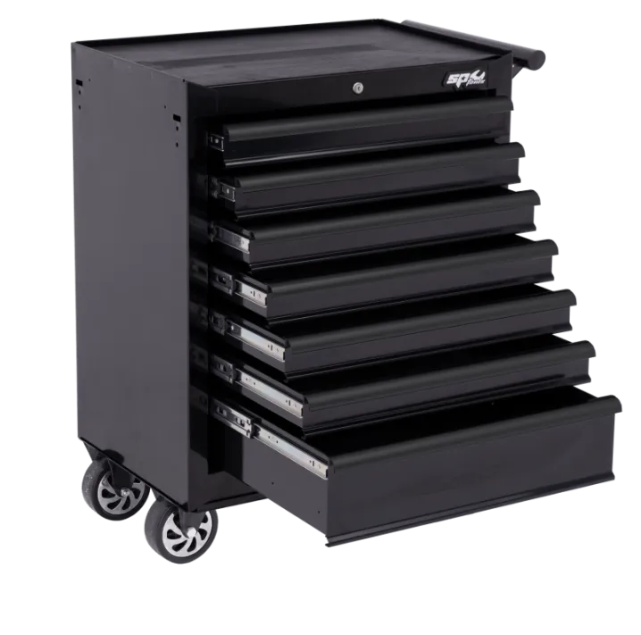 Custom Series Roller Cabinet BLK/BLK - 344PC Metric/SAE - BONUS EVAS