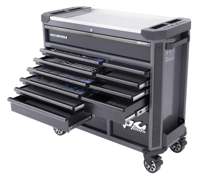 Tech Series Roller Cabinet Tool Kit - 289pc - Metric/SAE - Diamond Black BONUS EVAS