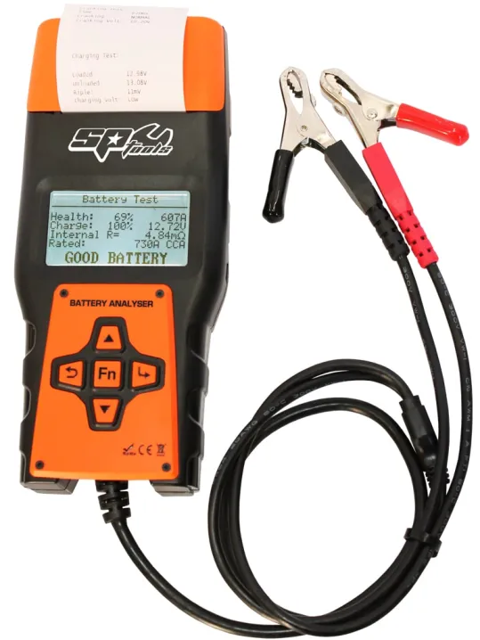 PREMIUM BATTERY ANALYSER WITH BUILT-IN PRINTER - 12V