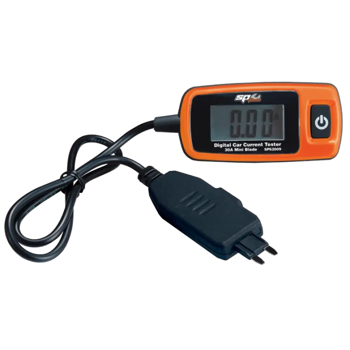 DIGITAL AUTOMOTIVE CURRENT TESTER - 30A MINI-BLADE
