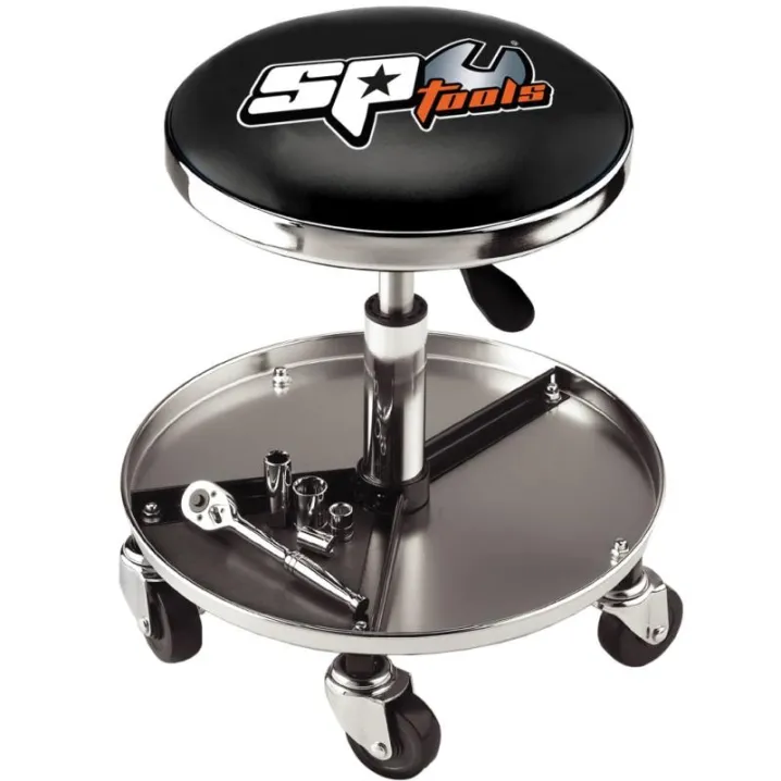 STOOL - PNEUMATIC WITH STORAGE