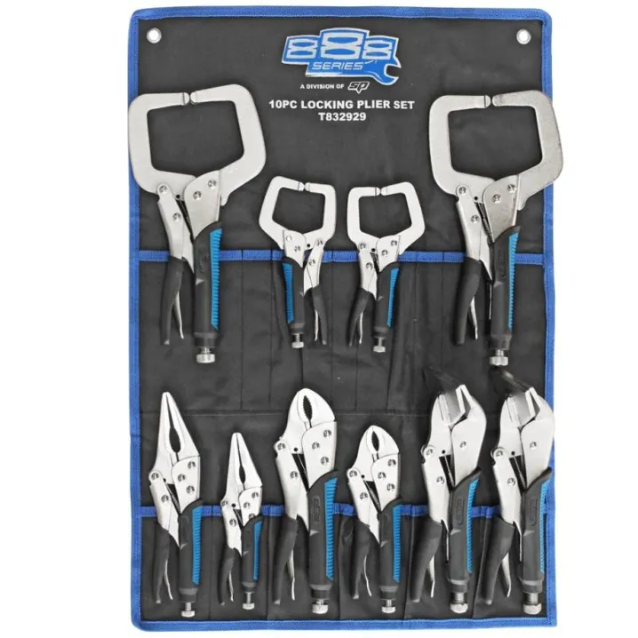 LOCKING PLIER SET - 10PC