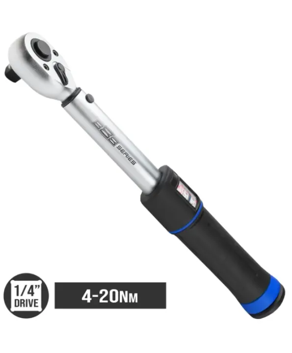 Torque Wrench - Micrometer - 1/4"DR - (4 -20NM)