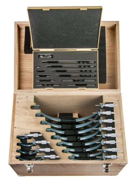 Mitutoyo Outside Mic Set 0-300mm Individual Micrometers