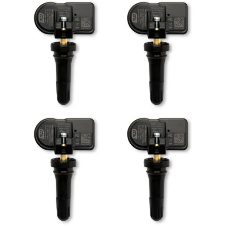 4 PACK RUBBER VALVE TPMS SENSOR