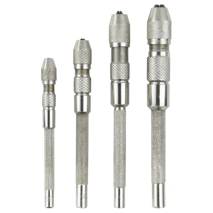 Groz 4pc Regular Pin Vice Set - 0-4.5mm