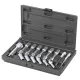 GLOW PLUG SOCKET SETS UNIVERSAL JOINTED 9 PC
