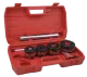 Garrick Hand Ratchet Pipe Threader Kit 4 Sizes 1/2" to 1-1/4" BSPT HRT125