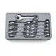 10 PC. 12 POINT STUBBY COMBINATION METRIC WRENCH SET