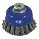 ITM Twist Knot Cup Brush Steel 65mm