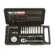 Standard & Deep Wall Socket Set 1/4" Drive 24 Piece