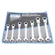 GEAR DRIVE ROE SPANNER SET - FLEX HEAD JUMBO - SAE - 7PC