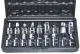 OIL DRAIN PLUG KEY SET - 3/8"DR - 18PC
