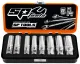 3/8"DR SOCKET SET - MAGNETIC SPARK PLUG - METRIC/SAE - 8PC
